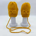 Cute knitted gloves for baby